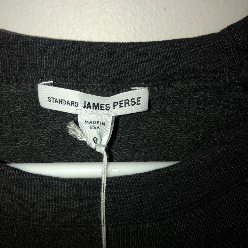 NWT Standard James Perse French Terry Sweatshirt - Picture 2 of 5